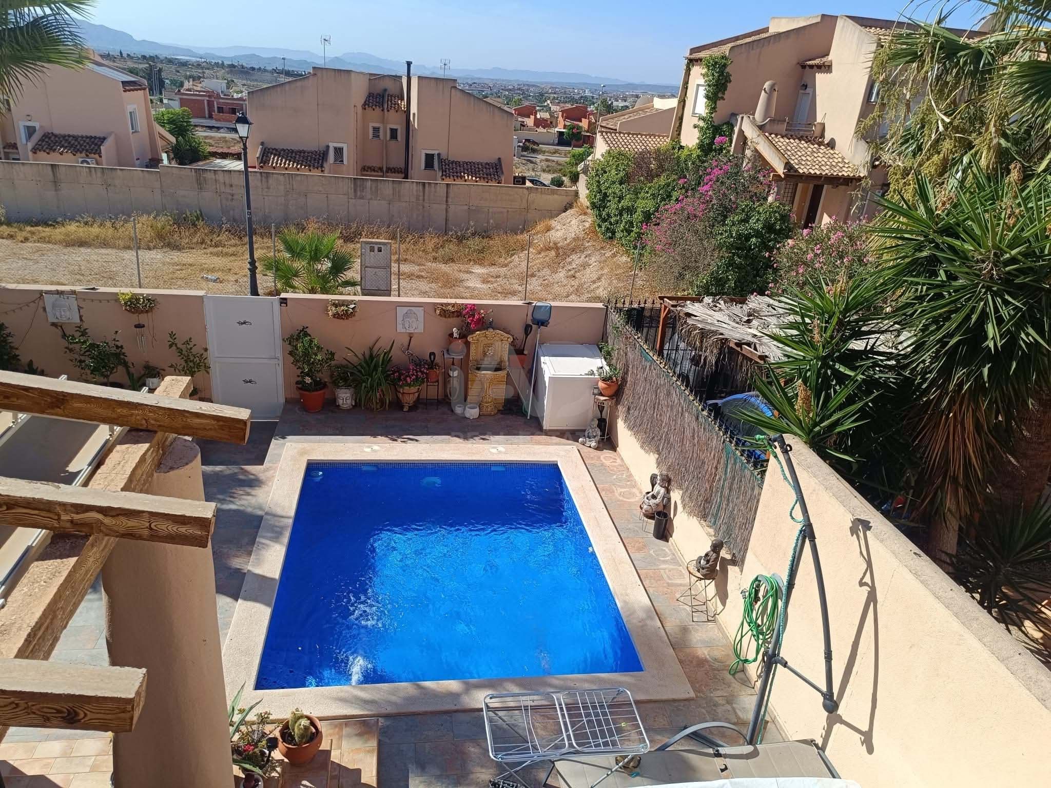 Piscina de Casa adosada en venta en Fortuna con Aire acondicionado, Terraza y Piscina