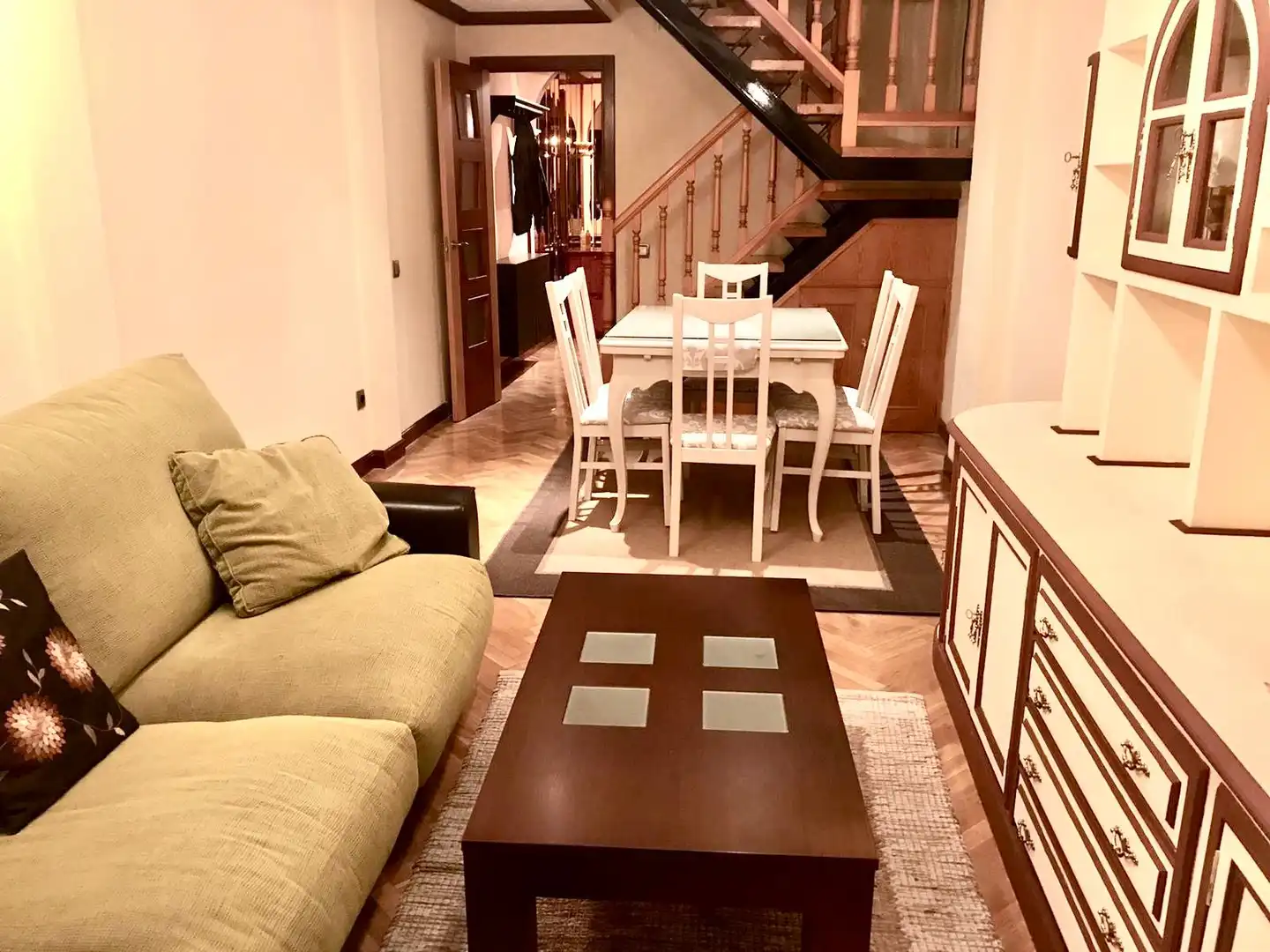 Sala de estar de Piso en venta en Guadalajara con Aire acondicionado, Calefacción y Lavadora