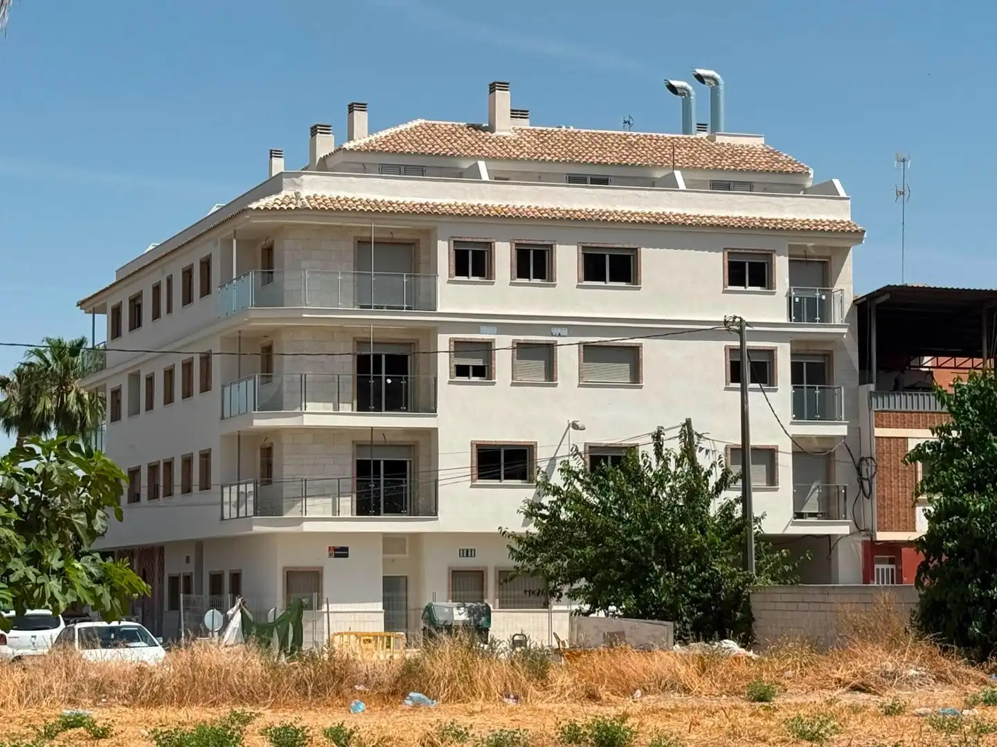 Außenansicht von Dachboden zum Verkauf in Murcia mit Klimaanlage, Terrasse und Balkon