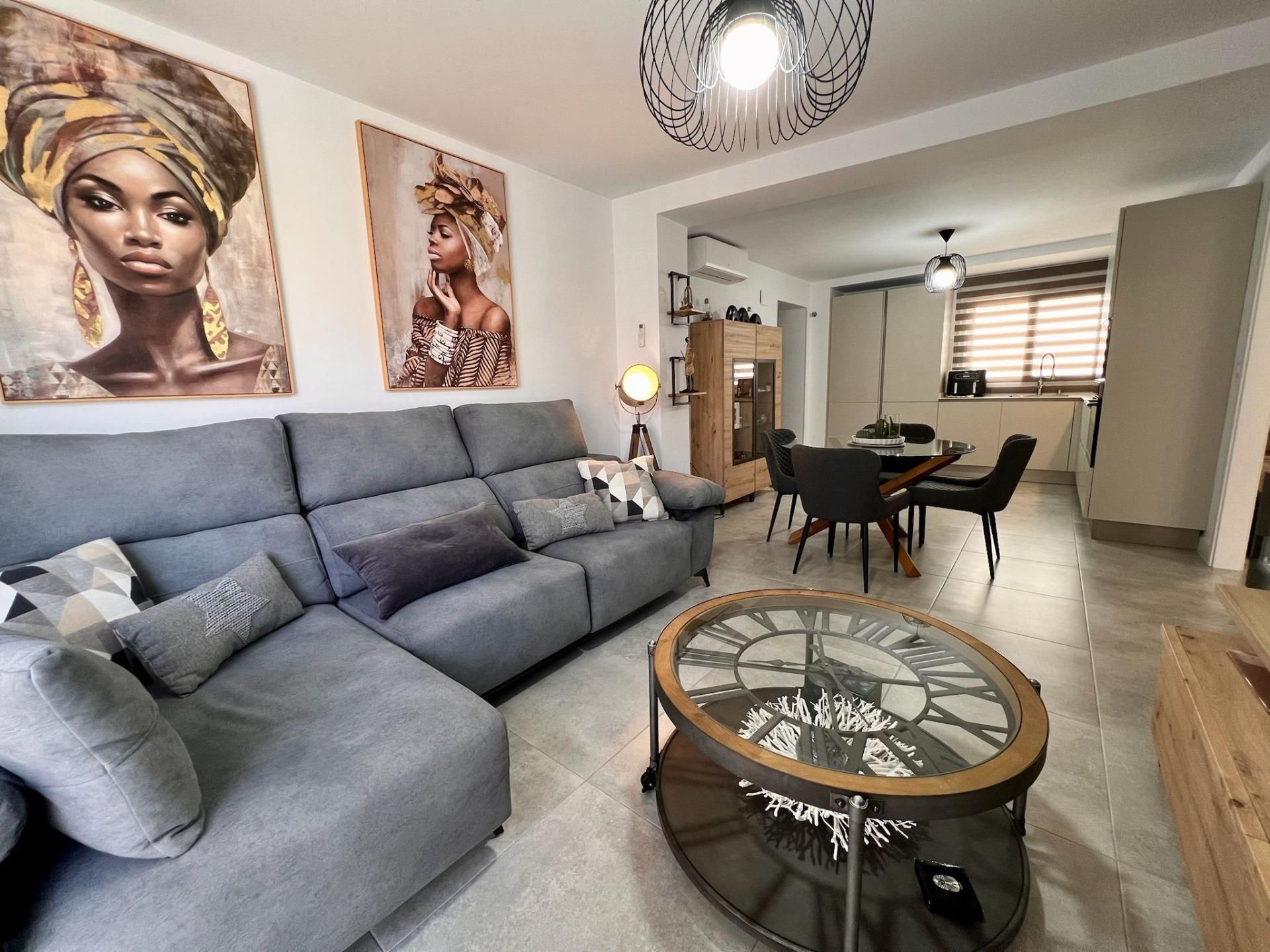 Sala d'estar de Pis en venda en Chiclana de la Frontera amb Aire condicionat, Calefacció i Terrassa