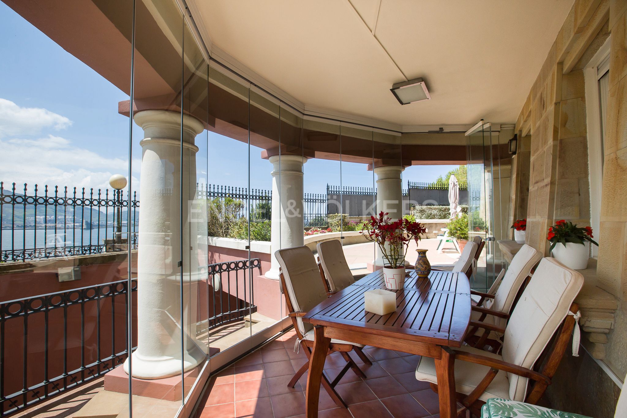 Terrace of Apartment for sale in Getxo   with Heating, Terrace and Furnished