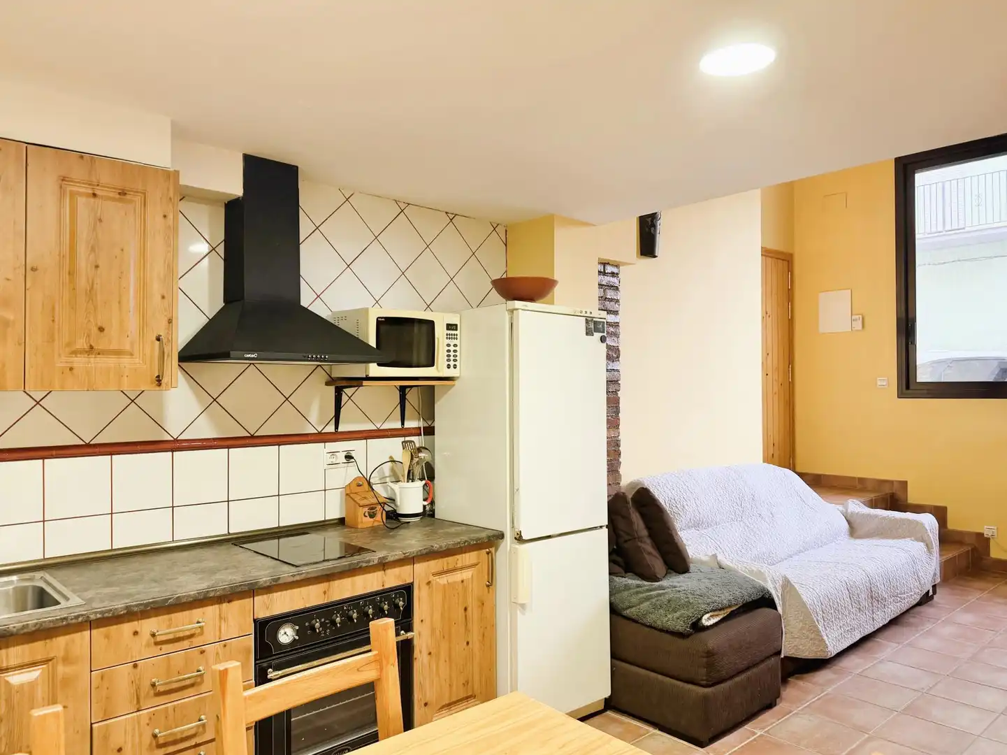 Kitchen of Flat for sale in Bagà  with Heating, Furnished and Oven