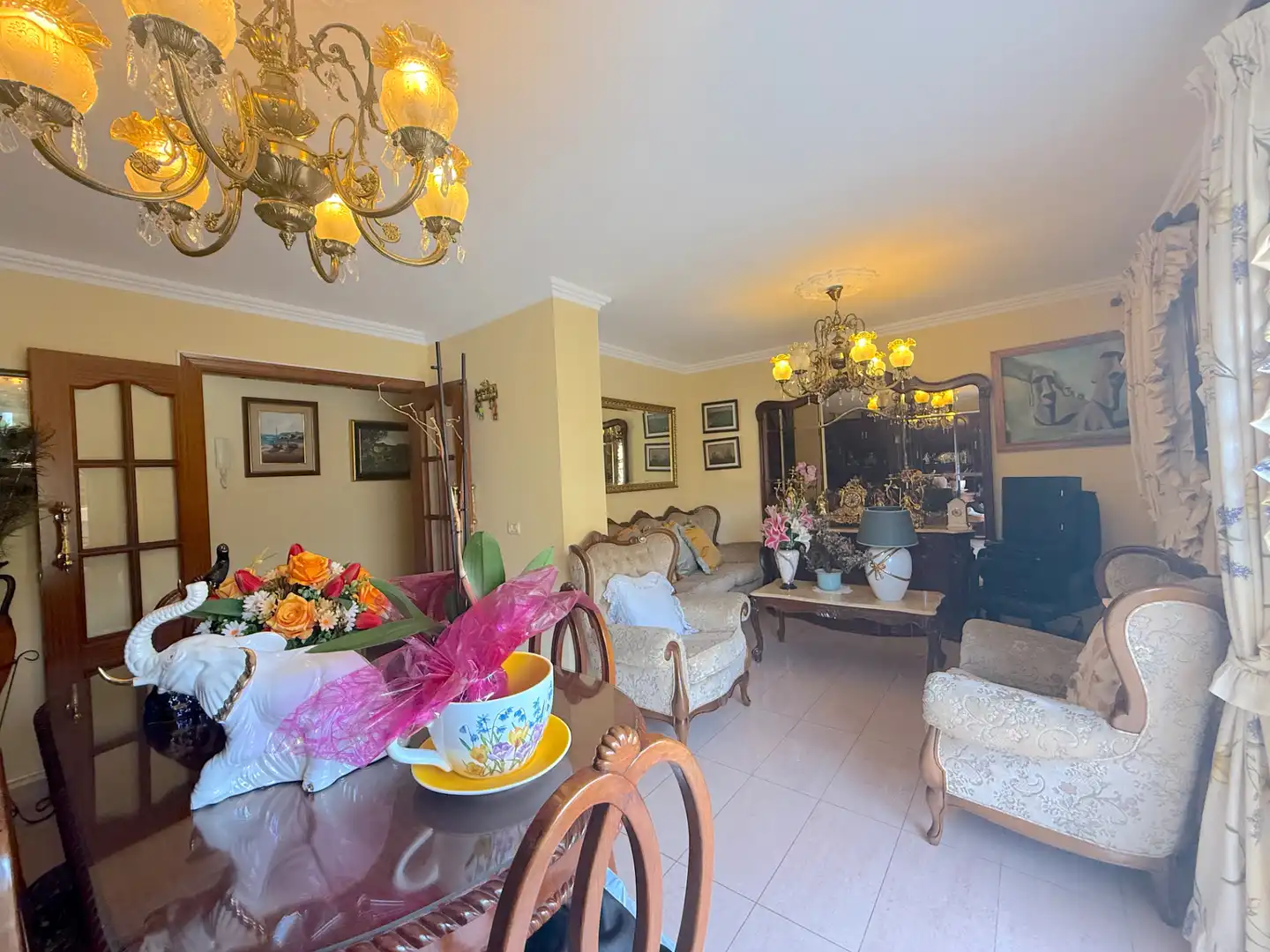 Comedor de Piso en venta en San Cristóbal de la Laguna con Jardín privado, Terraza y Trastero