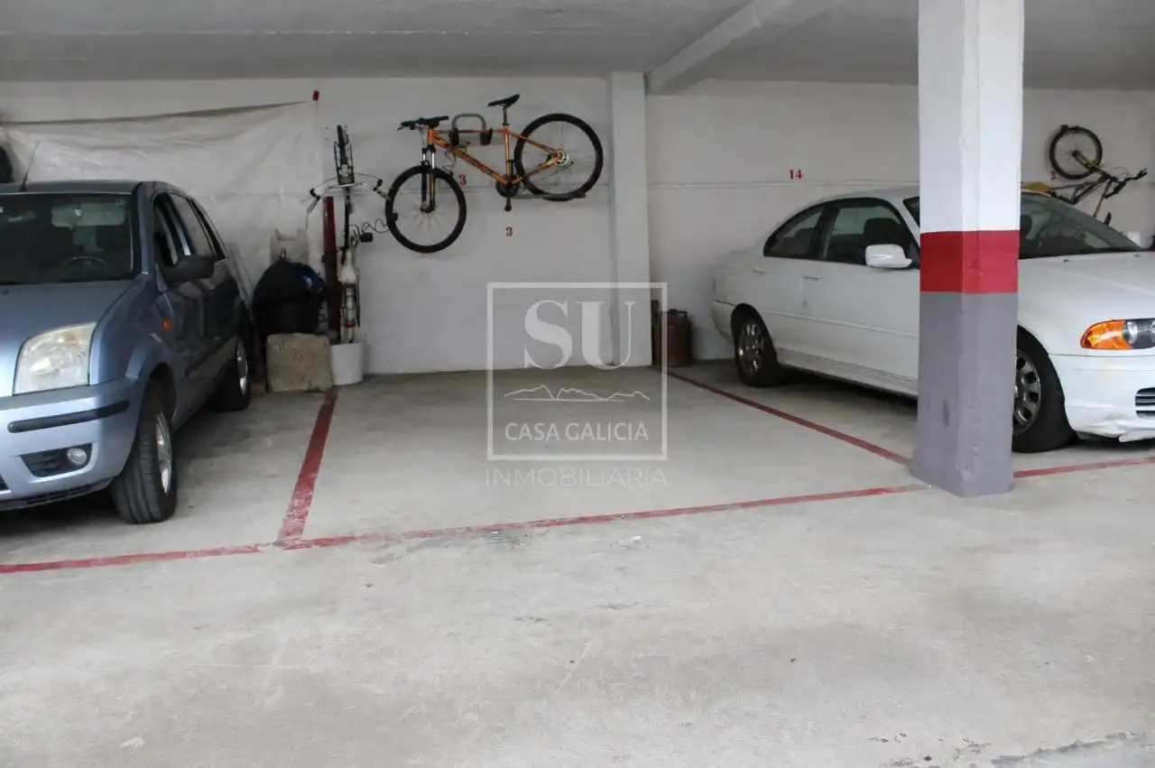 Parking de Casa adosada en venta en Baiona con Calefacción, Jardín privado y Terraza