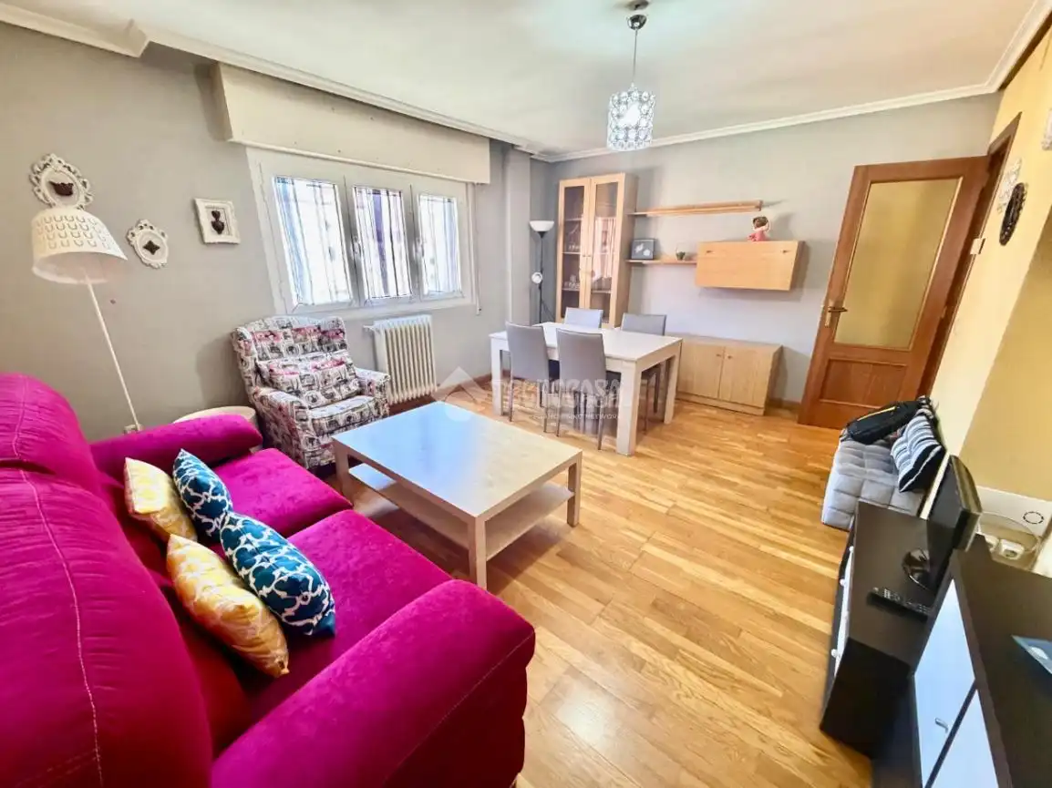 Sala de estar de Piso de alquiler en León Capital  con Aire acondicionado y Calefacción