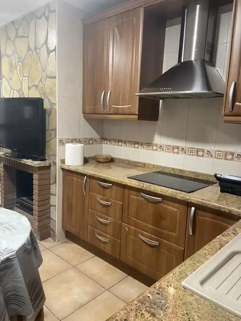 Cocina de Planta baja en venta en Aspe con Amueblado, Lavadora y Microondas