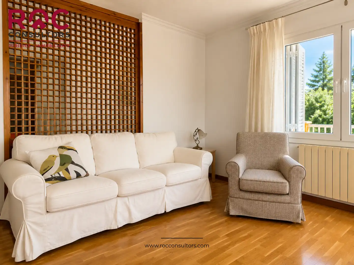 Wohnzimmer von Haus oder Chalet zum Verkauf in Castellnou de Bages mit Heizung und Privatgarten