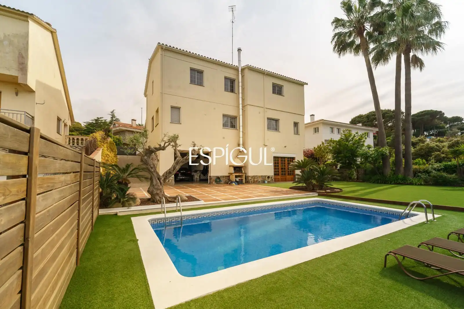 Jardí de Casa o xalet en venda en Dosrius amb Calefacció, Jardí privat i Terrassa