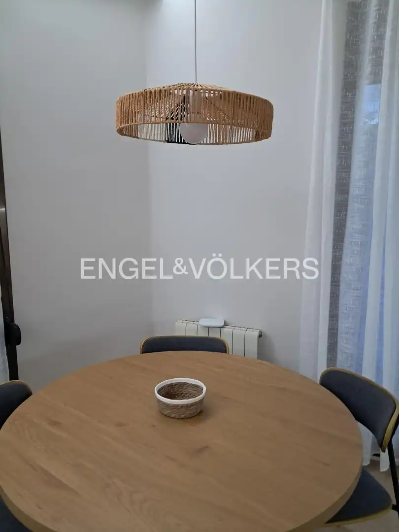 Comedor de Piso de alquiler en Barcelona con Aire acondicionado, Calefacción y Parquet