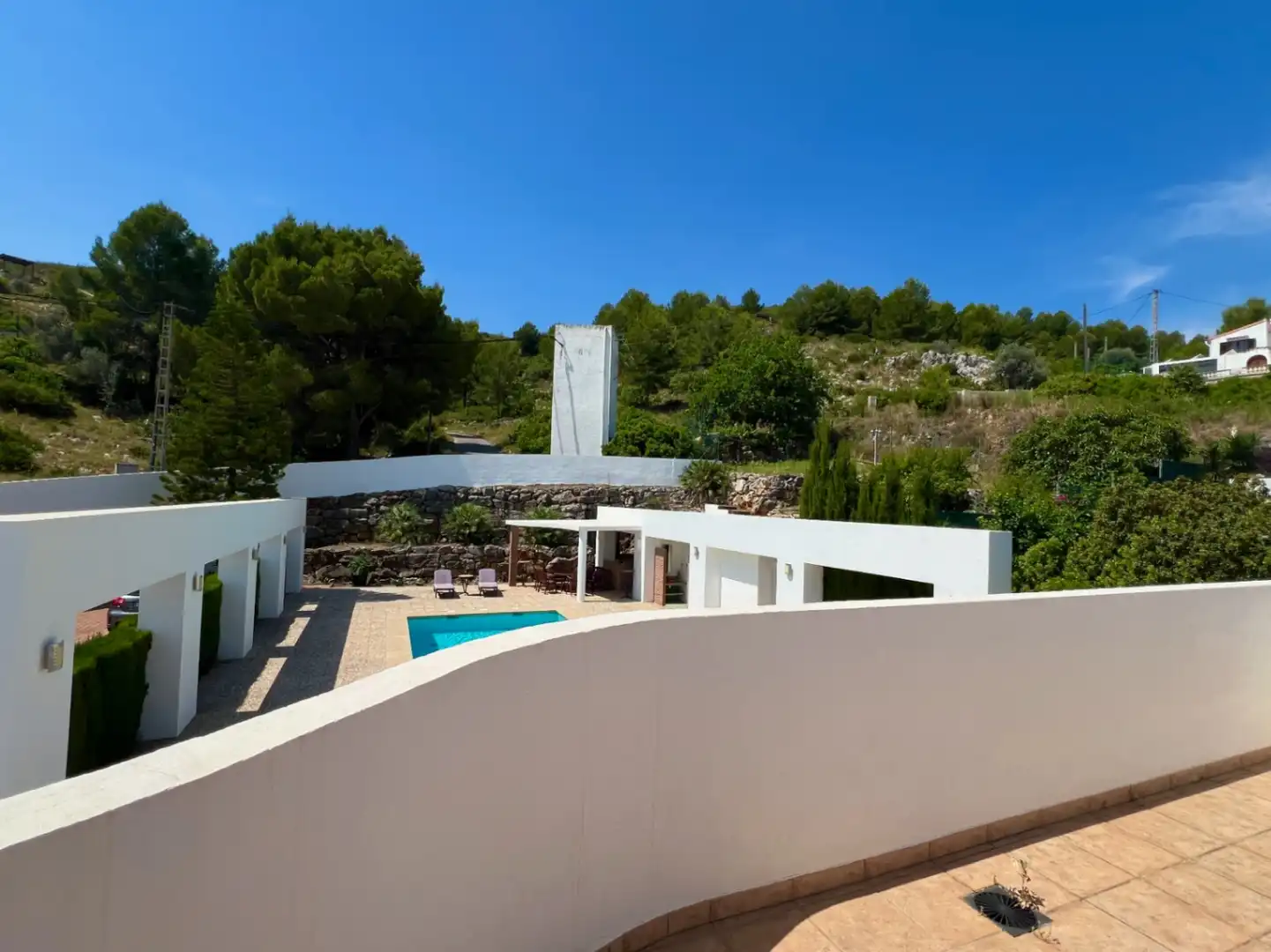 Terrassa de Casa o xalet en venda en Pedreguer amb Aire condicionat, Calefacció i Jardí privat