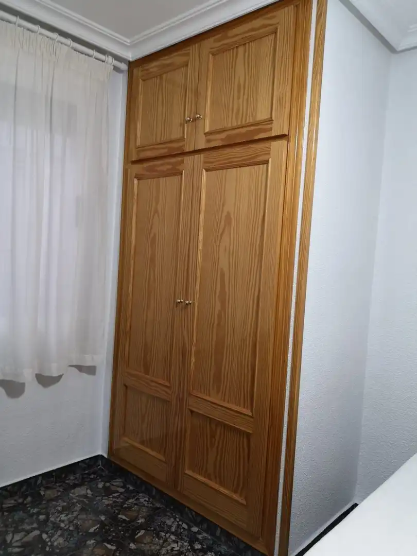Schlafzimmer von Wohnung zur Miete in Murcia mit Heizung, Abstellraum und Möbliert