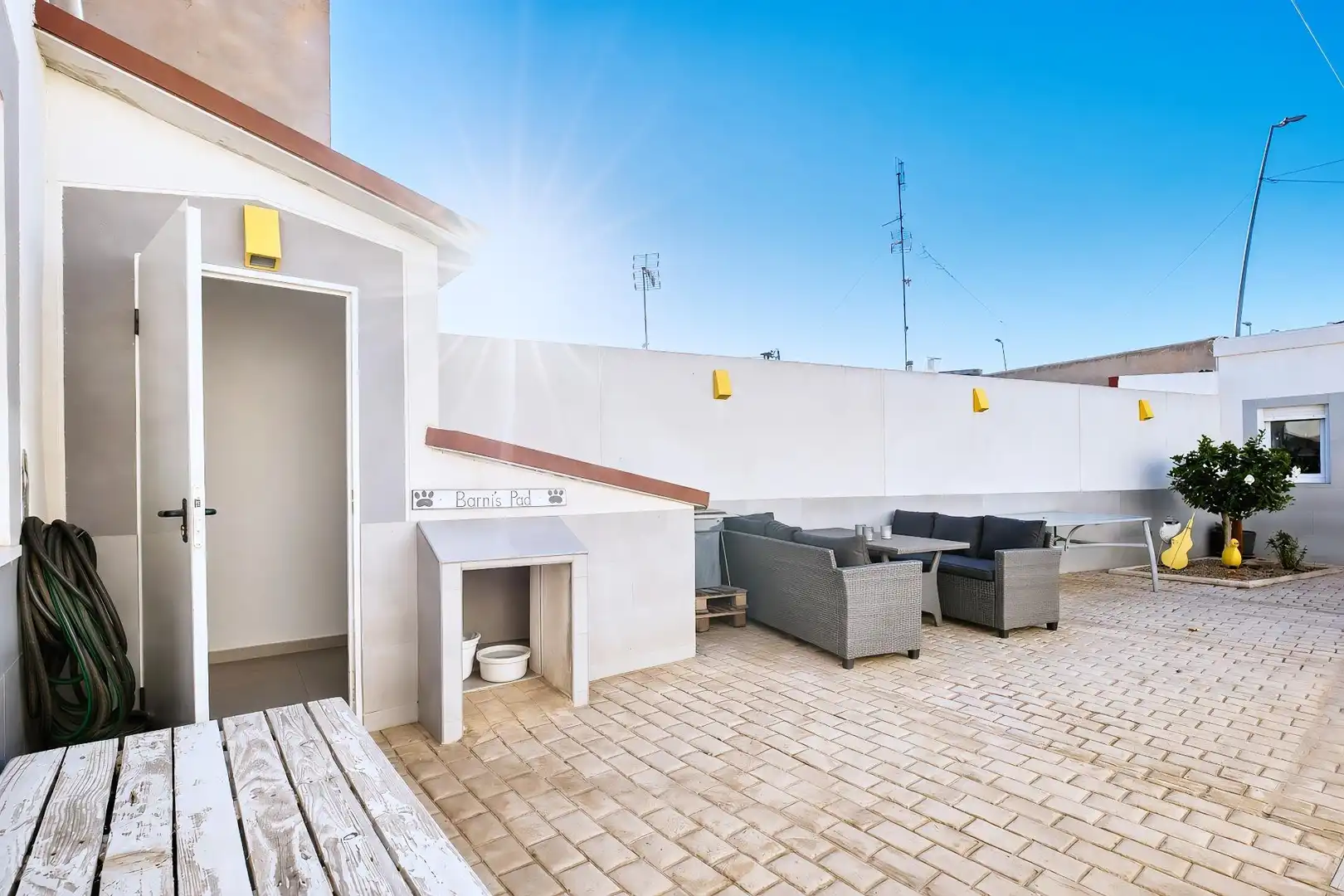 Terraza de Casa adosada en venta en Torre-Pacheco con Aire acondicionado, Calefacción y Jardín privado