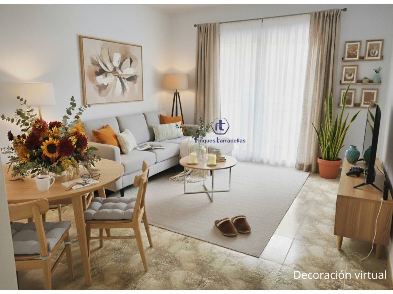 Living room of Flat for sale in Blanes  with Balcony