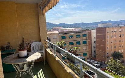 Balcony of Flat for sale in Sant Feliu de Llobregat  with Air Conditioner and Terrace