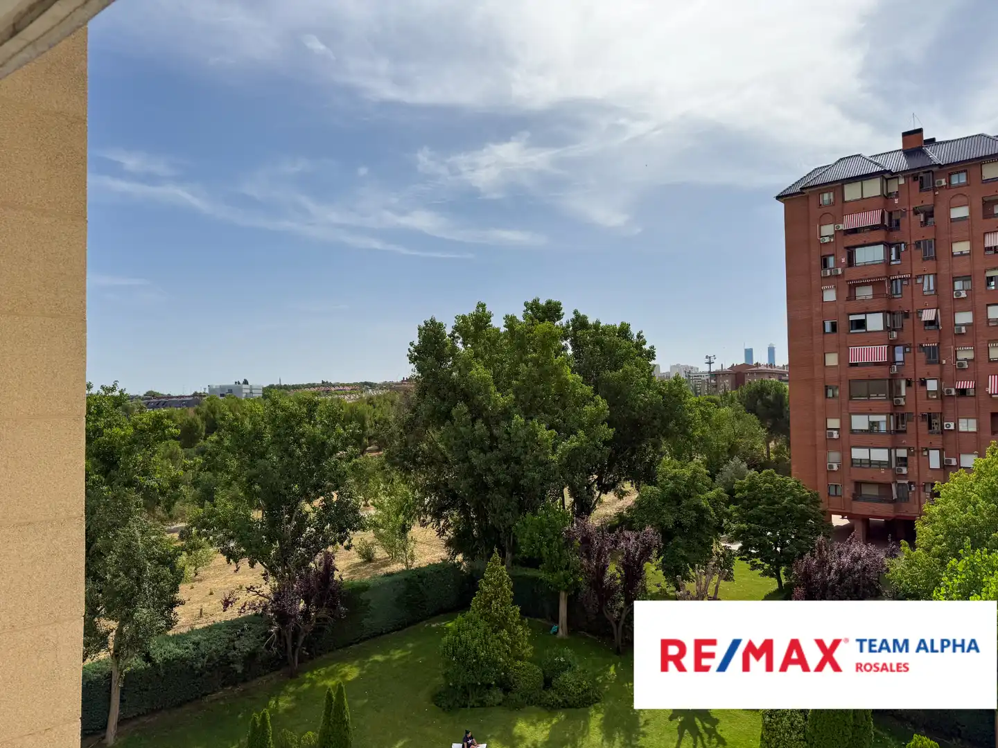 Exterior view of Flat for sale in Madrid  with Heating, Private garden and Parquet flooring