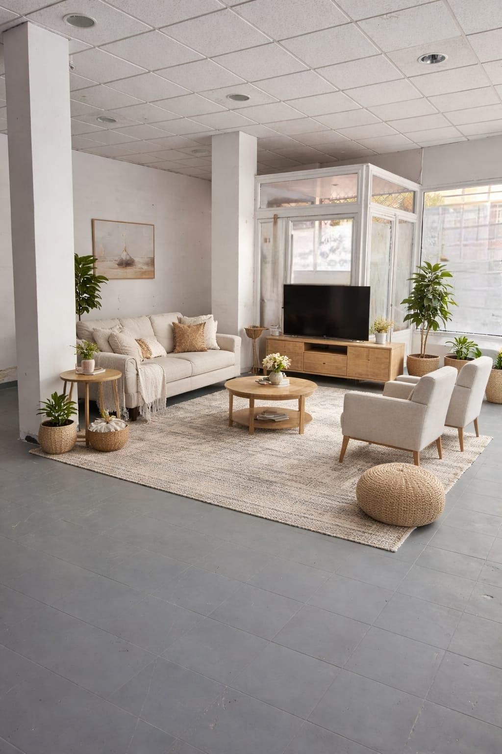 Living room of Flat for sale in Guadalajara Capital  with Air Conditioner and Storage room