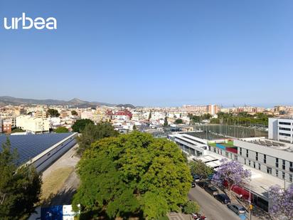 Exterior view of Attic for sale in Málaga Capital  with Air Conditioner, Private garden and Terrace