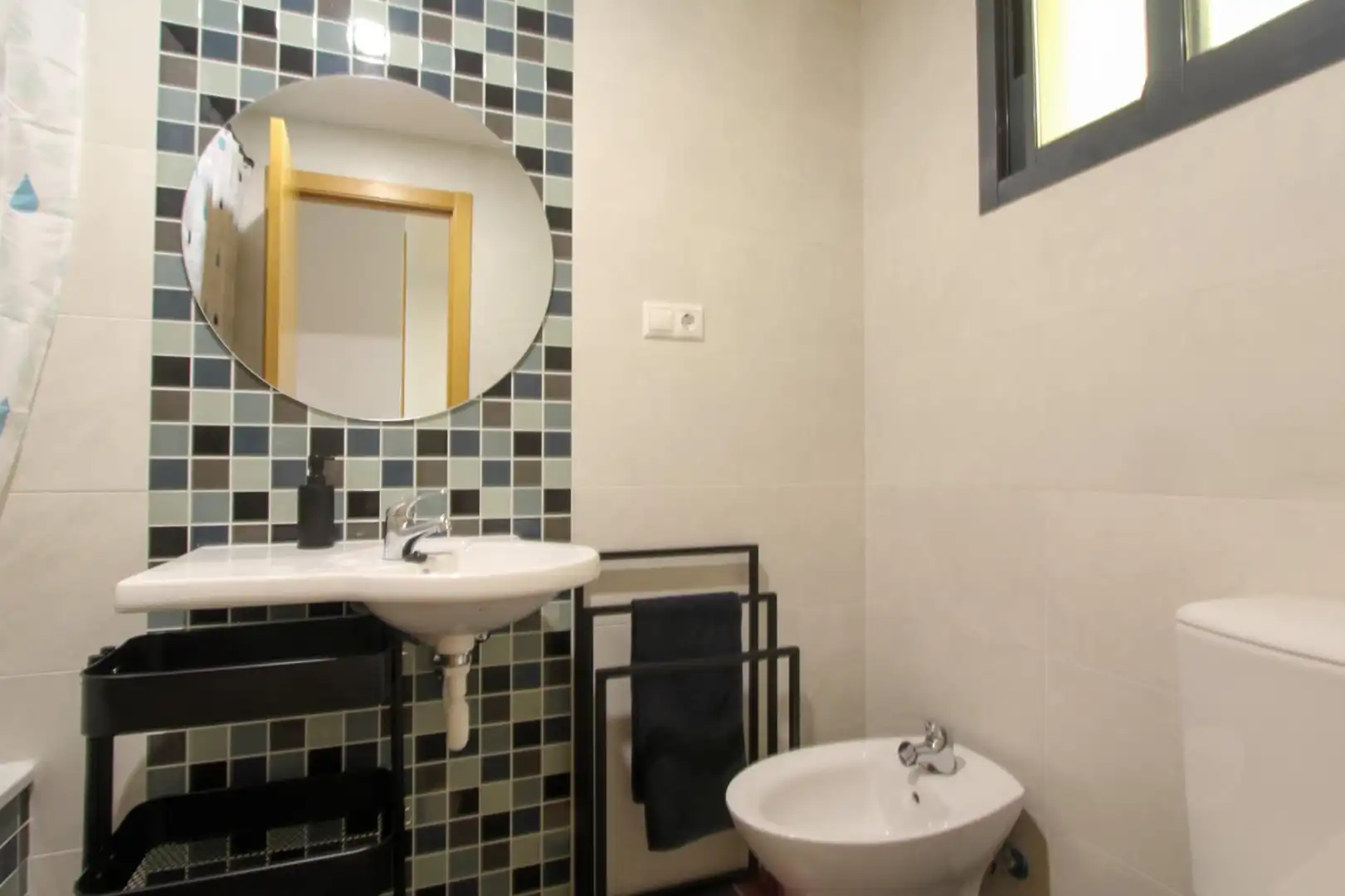 Bathroom of Flat for rent in Moncofa  with Air Conditioner, Heating and Balcony