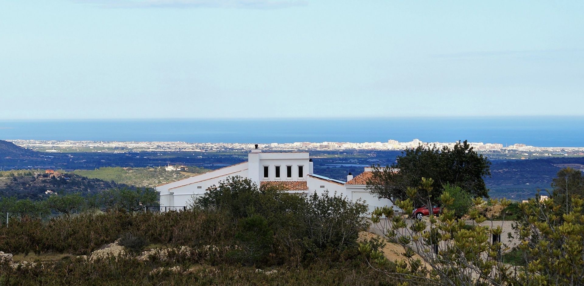Vista exterior de Casa o xalet en venda en Cervera del Maestre amb Aire condicionat, Calefacció i Jardí privat