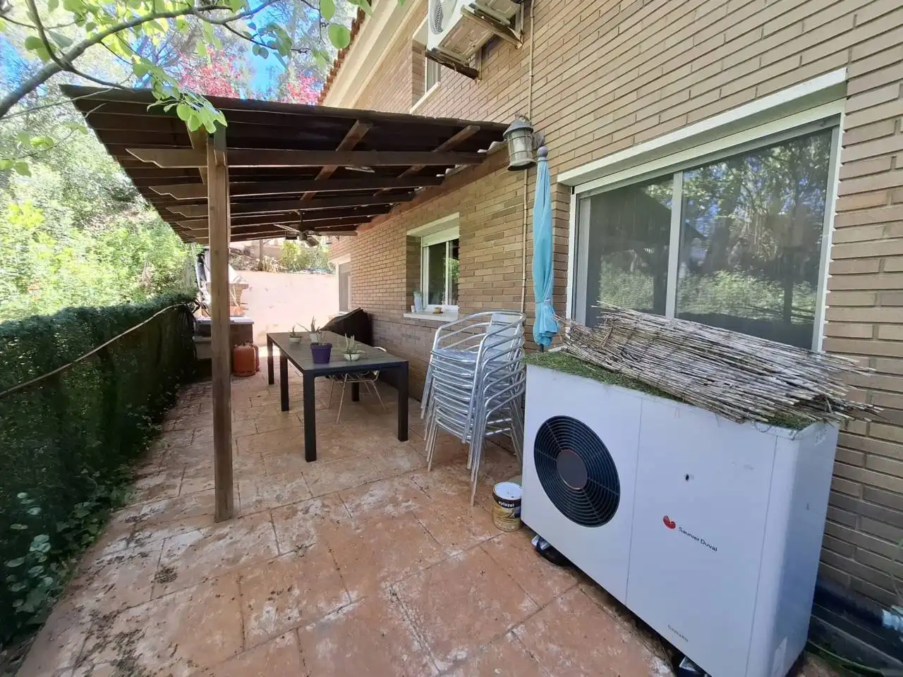 Terrassa de Casa o xalet en venda en Rubí amb Aire condicionat, Calefacció i Jardí privat