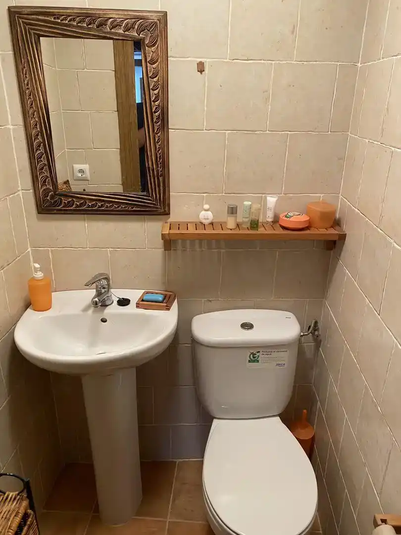 Bany de Pis en venda en Santa Cruz del Valle amb Moblat, Forn i Rentadora