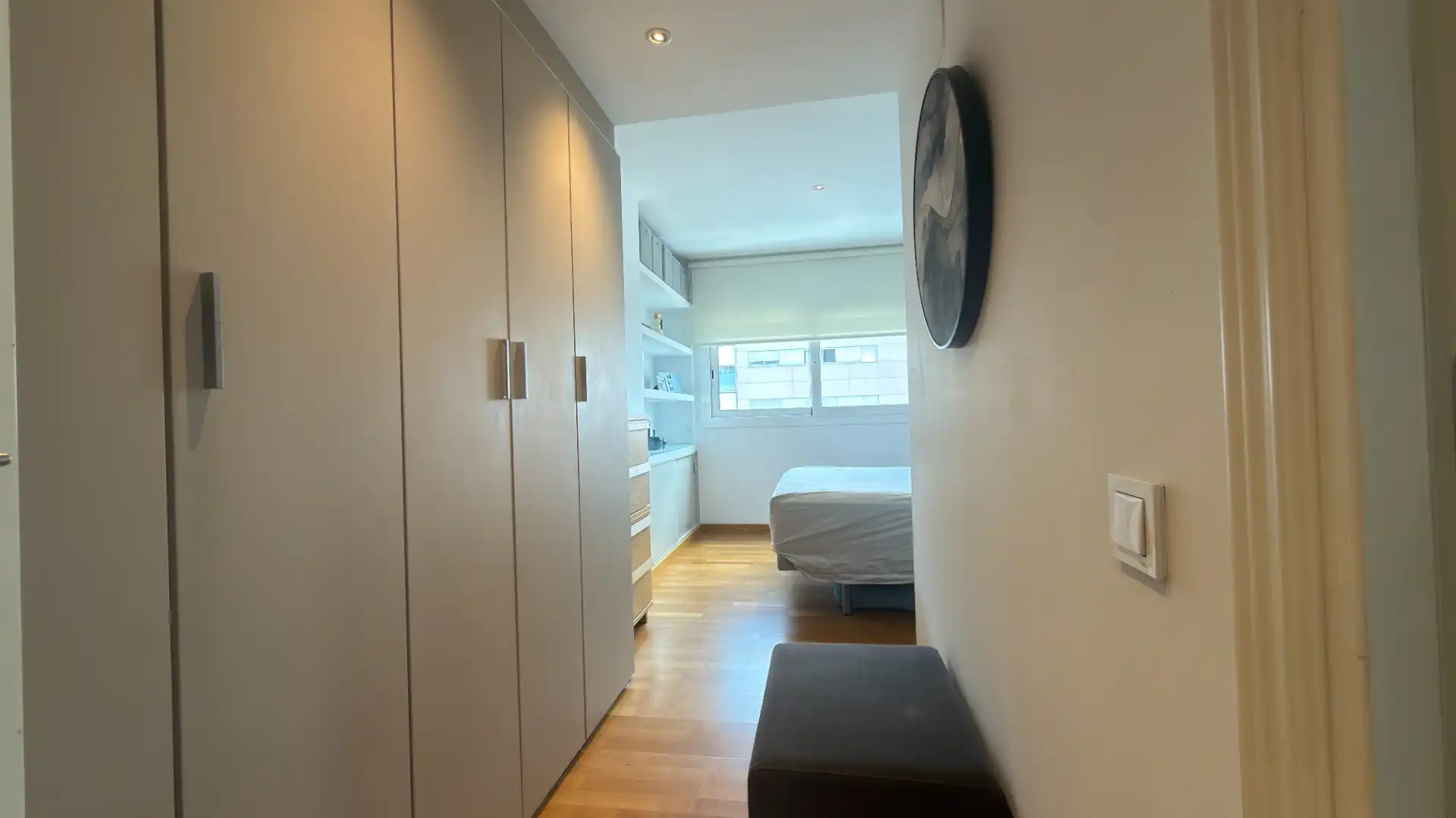 Bedroom of Flat for sale in Terrassa  with Air Conditioner, Heating and Parquet flooring