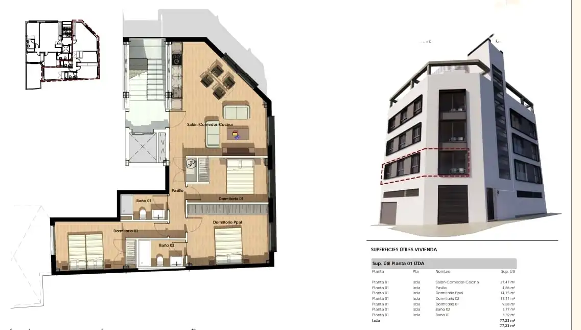 Piso con ascensor en venta en San Blas, imagen 3