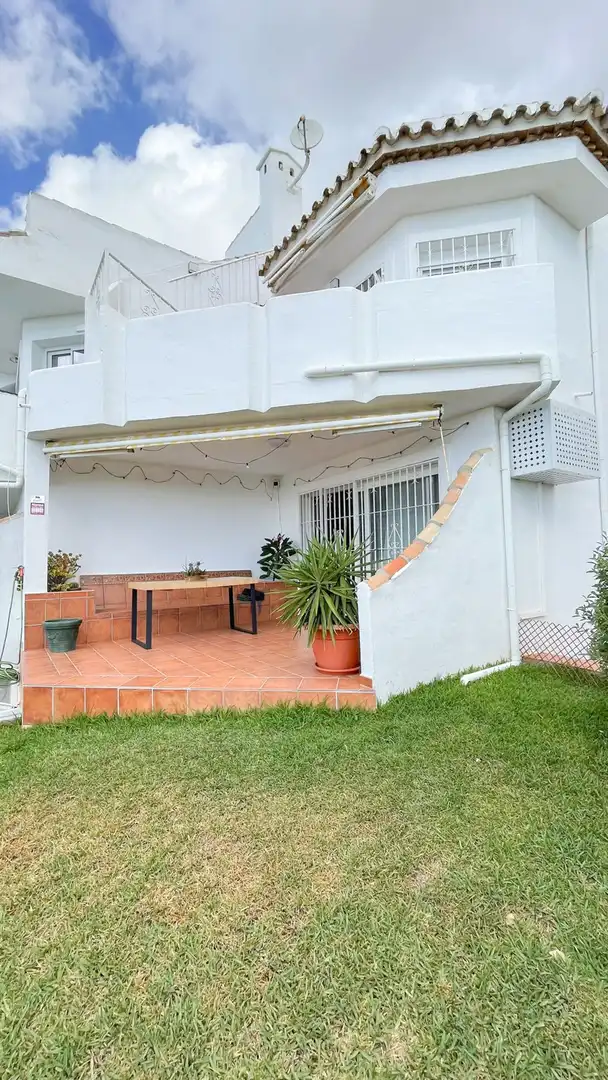 Terrace of Detached homes for rent in Mijas  with Terrace, Swimming Pool and Pets allowed