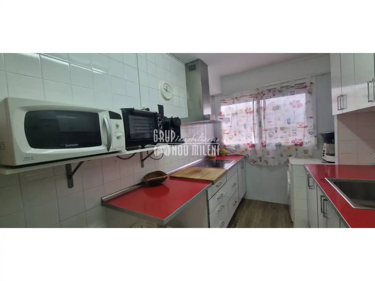 Cocina de Piso de alquiler en Valencia con Terraza, Amueblado y Balcón