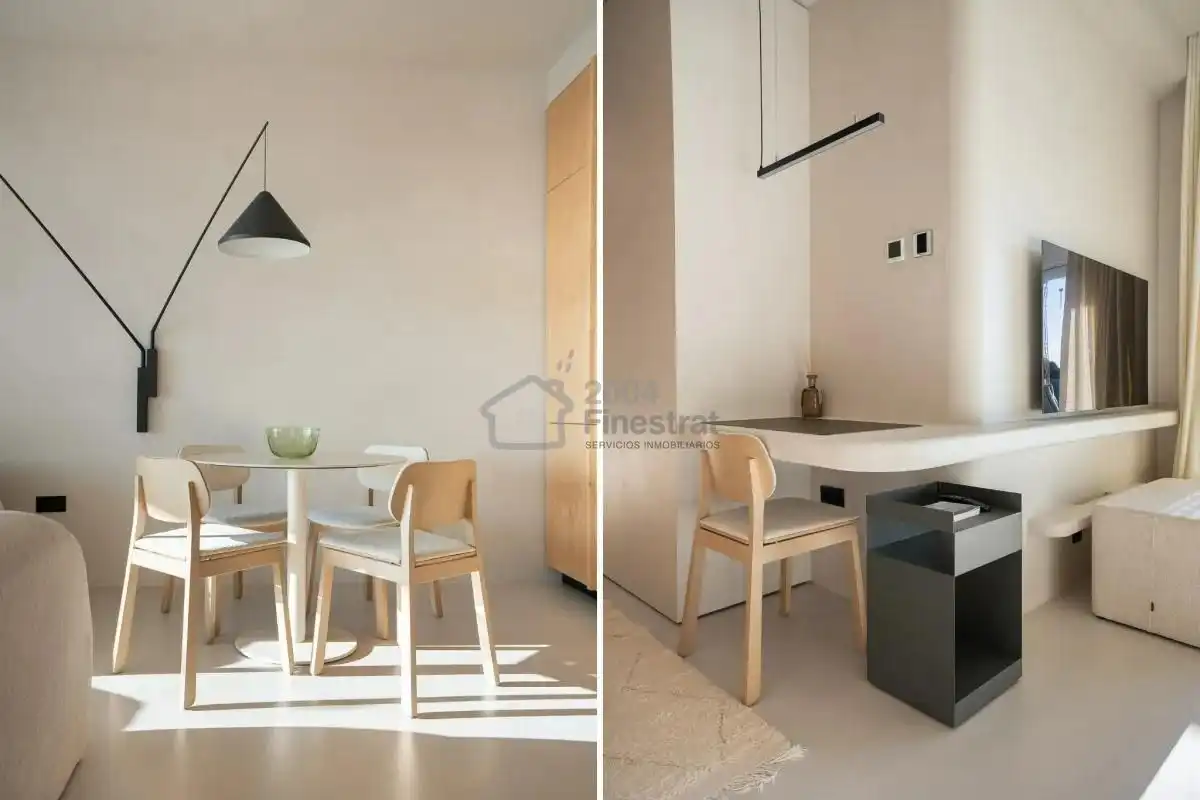 Esszimmer von Wohnungen zum Verkauf in Villajoyosa / La Vila Joiosa mit Klimaanlage, Terrasse und Gemeinschaftspool