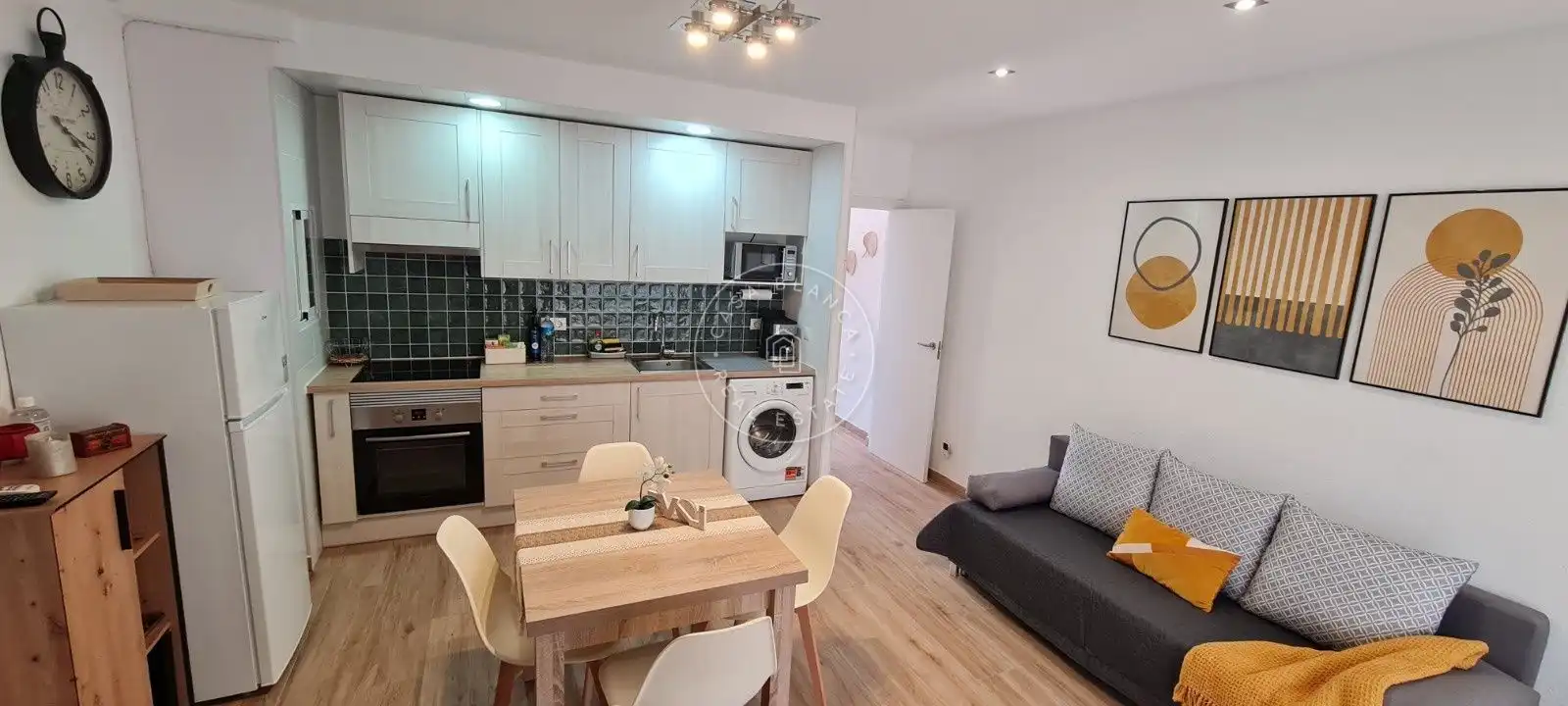 Sala de estar de Apartamento en venta en Lloret de Mar con Aire acondicionado, Calefacción y Amueblado