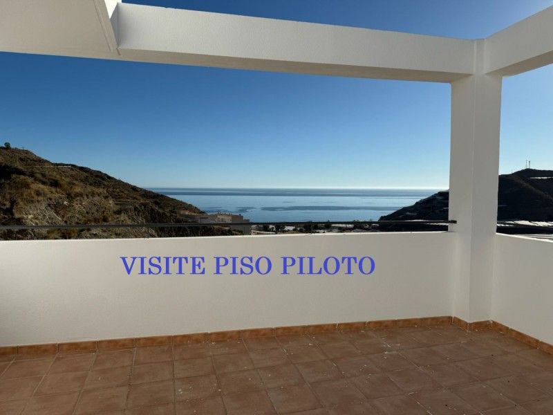 Exterior view of Flat for sale in Polopos  with Terrace, Swimming Pool and Community pool