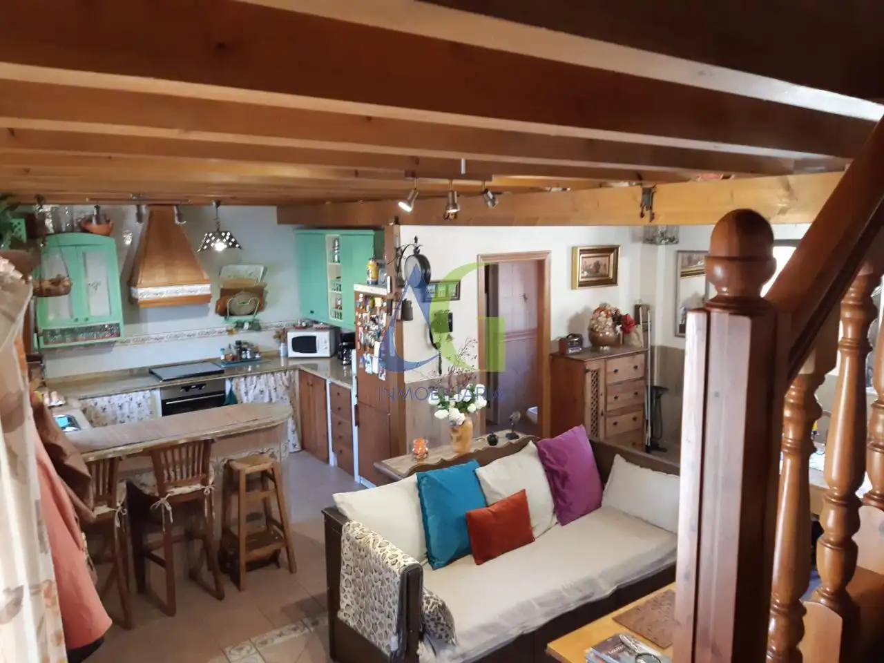 Cocina de Casa o chalet en venta en Carrocera con Calefacción, Trastero y Amueblado
