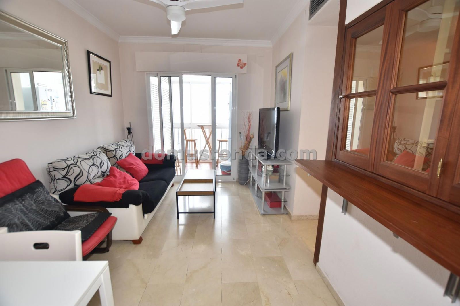 Living room of Flat for sale in Ronda  with Air Conditioner, Heating and Terrace
