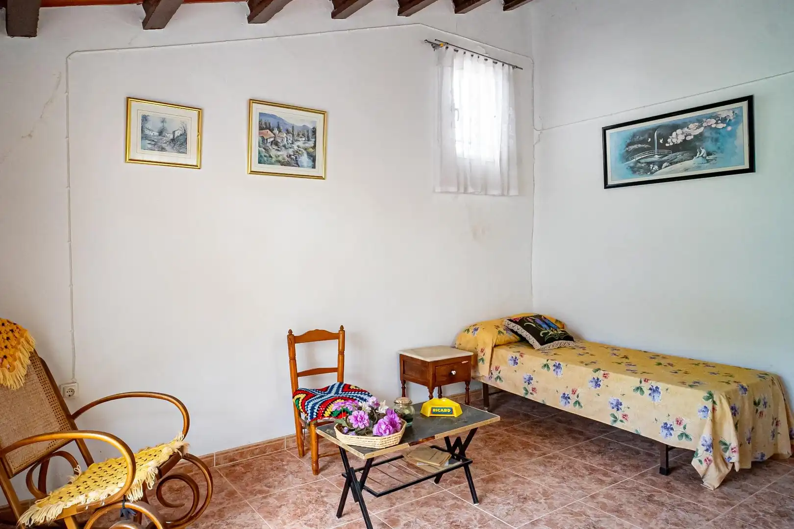 Sala d'estar de Finca rústica en venda en Bolulla amb Traster