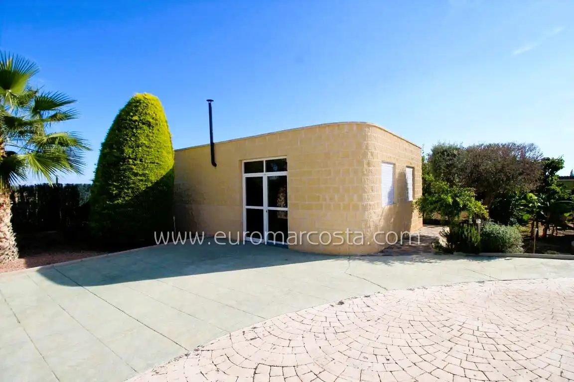 Exterior view of Houses for sale in Elche / Elx  with Air Conditioner, Heating and Private garden