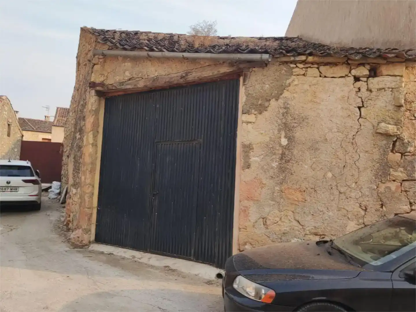 Vista exterior de Pis en venda en Valleruela de Sepúlveda amb Traster