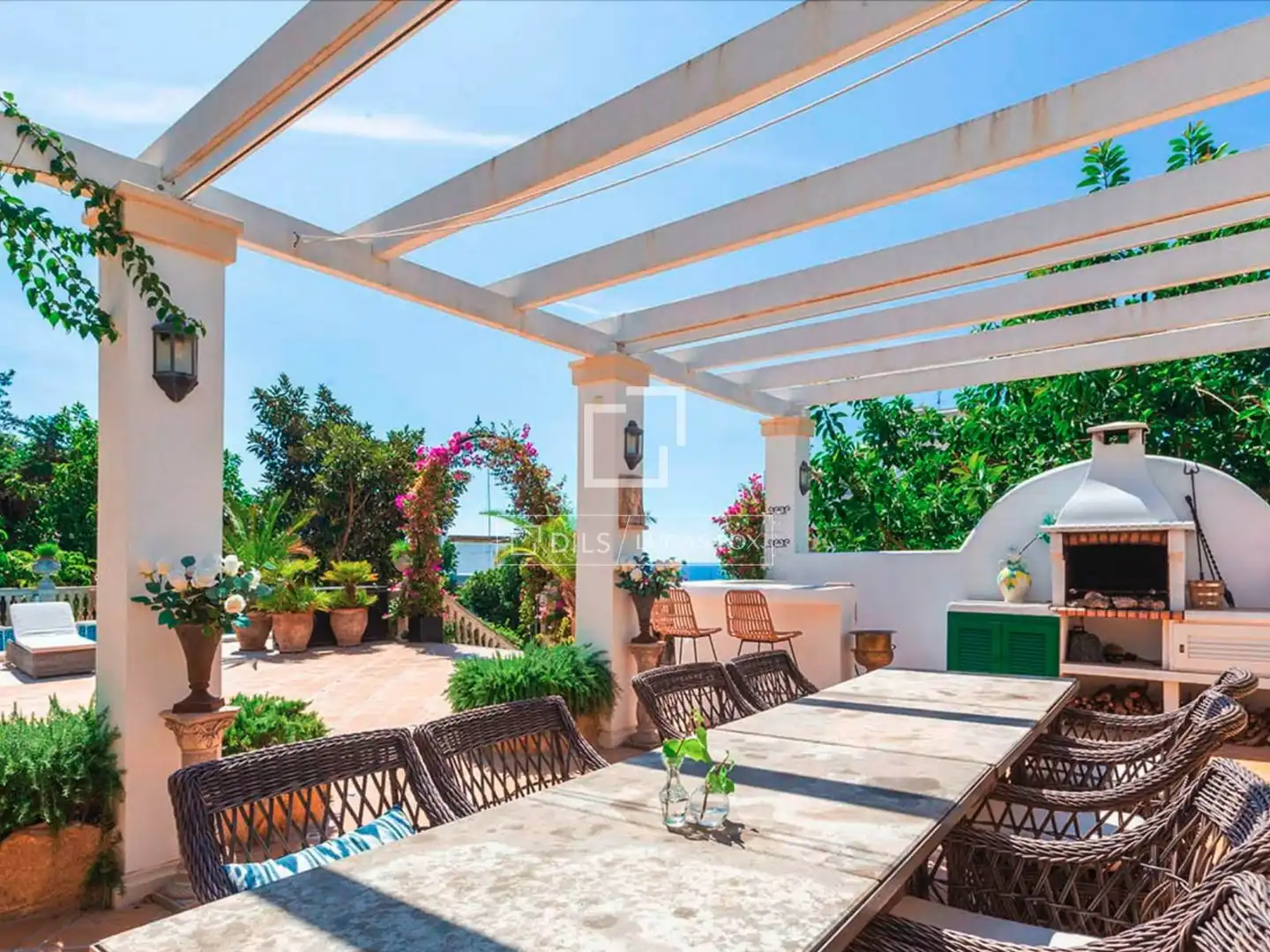 Terrace of Houses for rent in  Palma de Mallorca  with Air Conditioner, Heating and Private garden