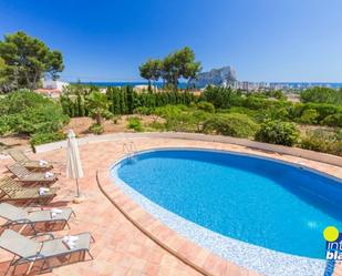 Piscina de Casa o xalet en venda en Calpe / Calp amb Aire condicionat, Terrassa i Piscina