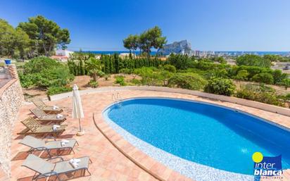 Swimming pool of House or chalet for sale in Calpe / Calp  with Air Conditioner, Terrace and Swimming Pool