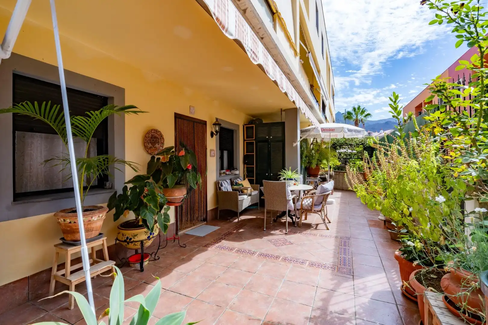 Terrace of Flat for sale in Adeje  with Private garden, Terrace and Balcony