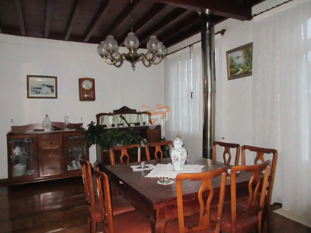 Comedor de Finca rústica en venta en Cerdido con Jardín privado, Trastero y Amueblado