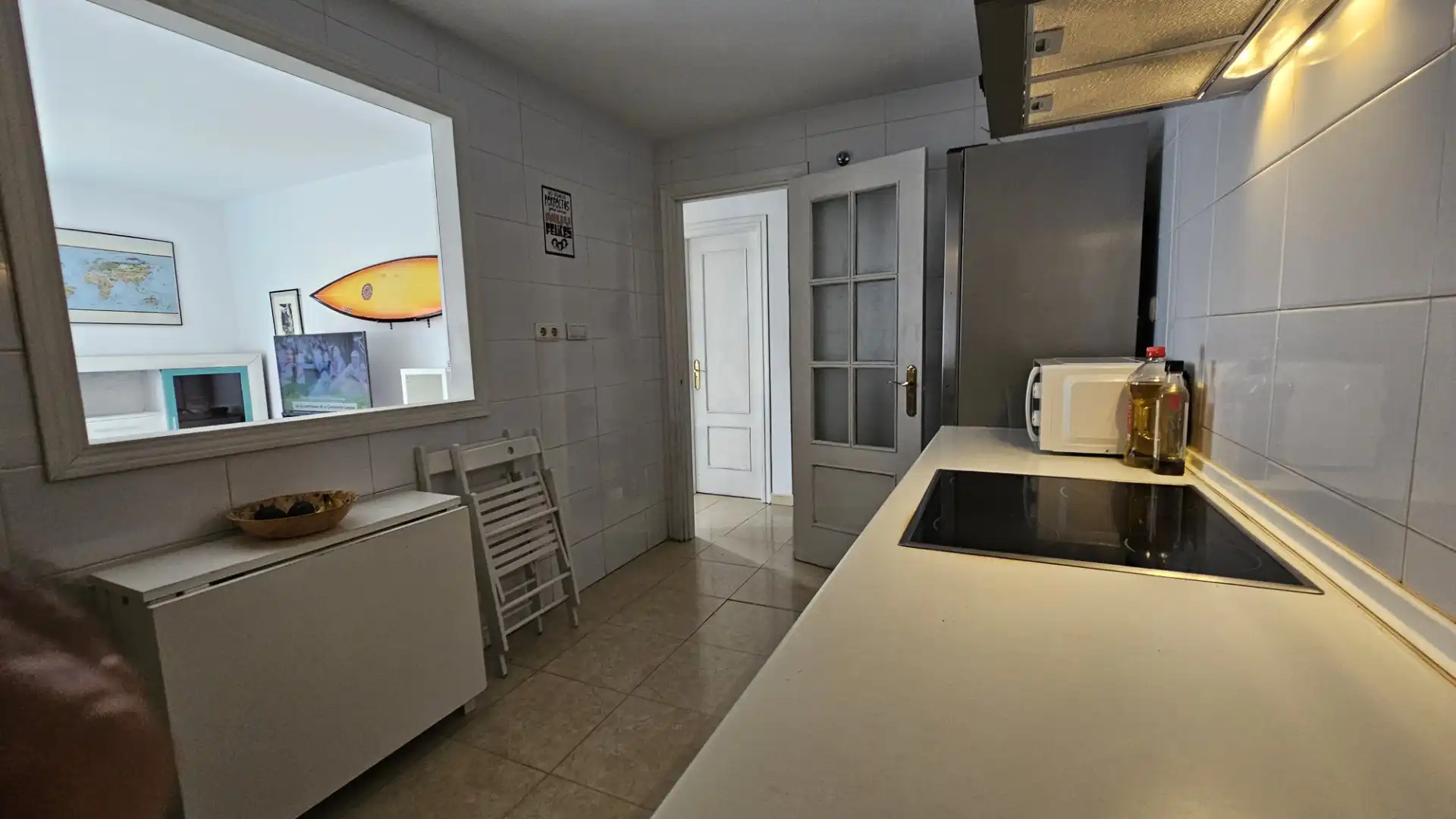 Cocina de Piso de alquiler en Málaga con Aire acondicionado y Amueblado