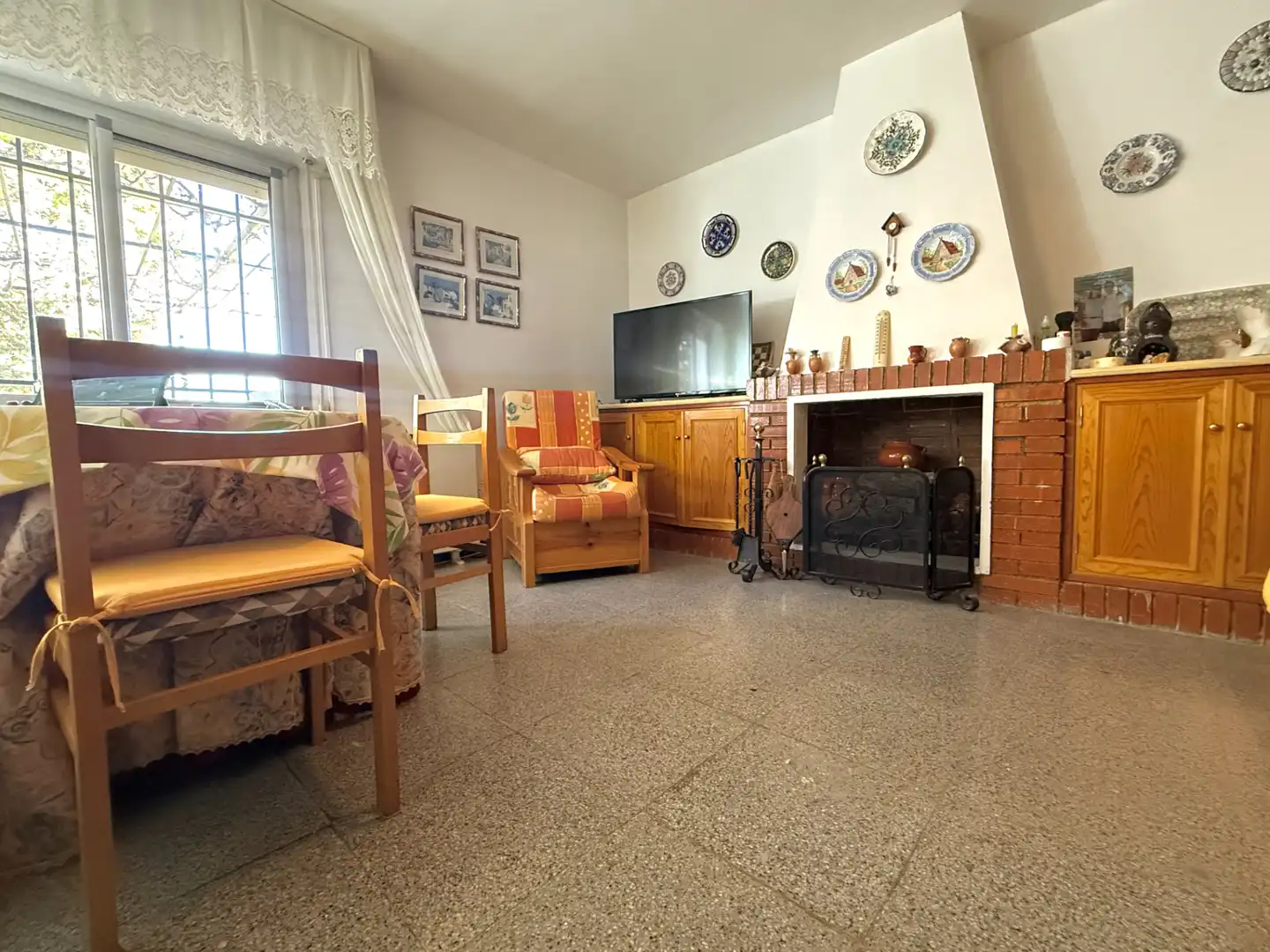 Sala de estar de Casa o chalet en venta en Estremera con Calefacción, Jardín privado y Terraza