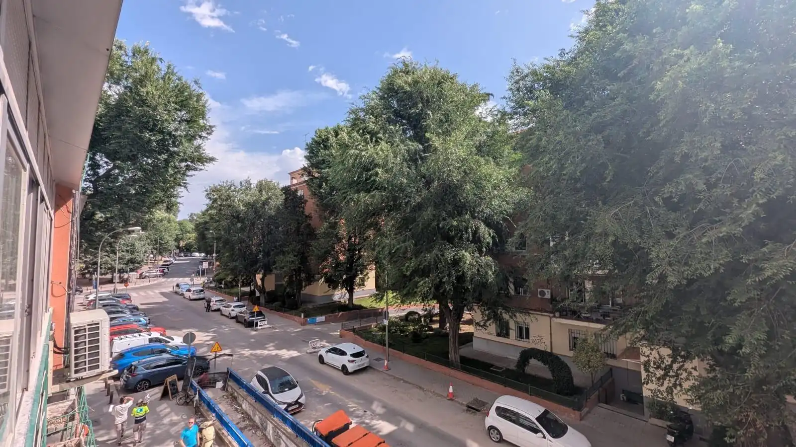 Vista exterior de Pis de lloguer en Madrid amb Aire condicionat, Calefacció i Moblat