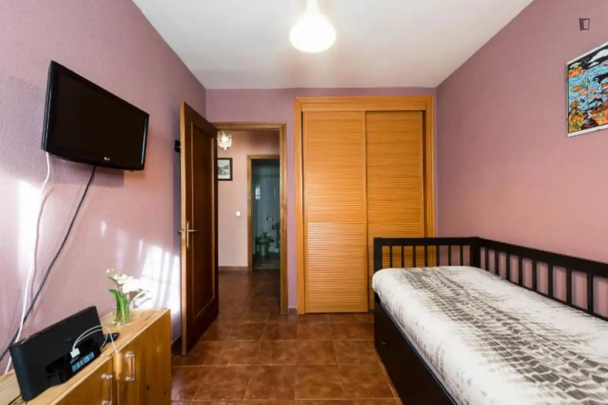 Bedroom of Apartments for rent in Madrid  with Air Conditioner, Heating and Furnished