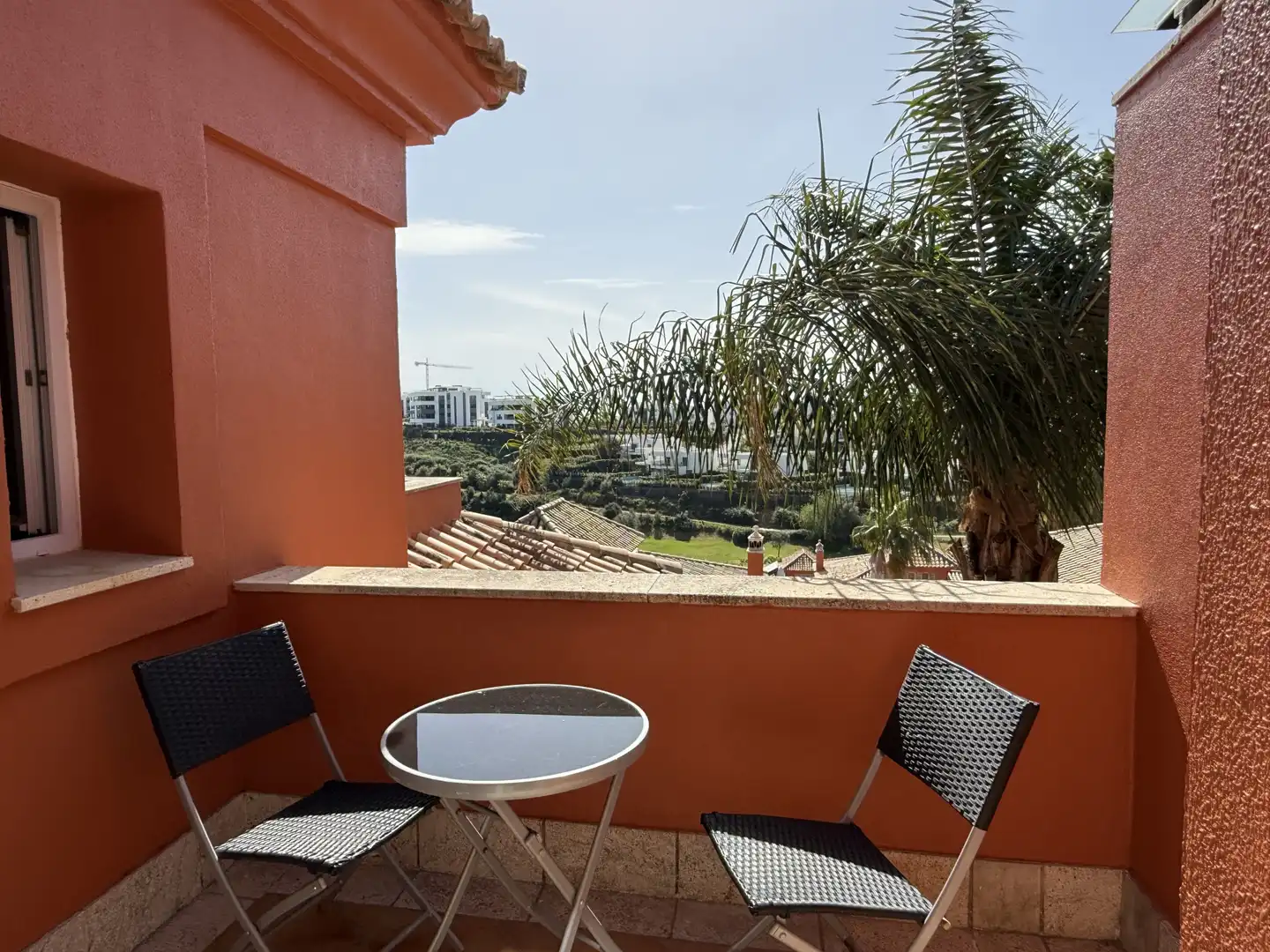 Terrassa de Casa adosada de lloguer en Marbella amb Aire condicionat, Calefacció i Jardí privat