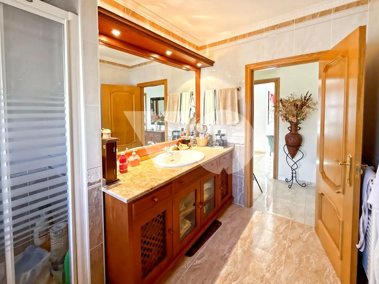 Baño de Casa o chalet en venta en Ribatejada con Aire acondicionado, Calefacción y Jardín privado
