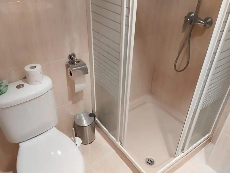 Baño de Ático de alquiler en  Palma de Mallorca con Aire acondicionado, Calefacción y Parquet