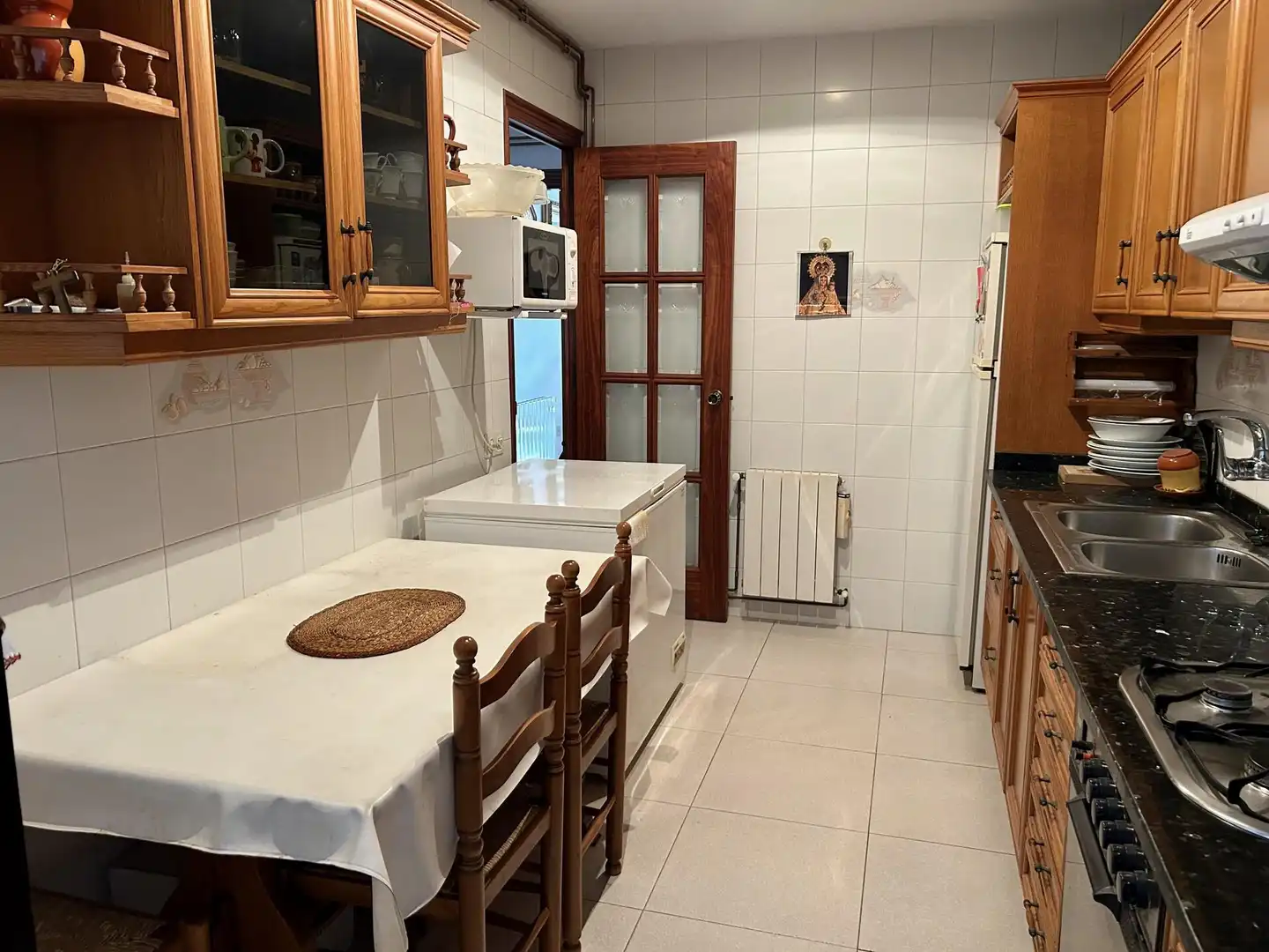 Cocina de Casa adosada en venta en Mataró con Aire acondicionado, Calefacción y Terraza